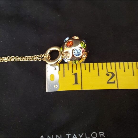Ann Taylor 16" Sphere Sputnik Necklace - Picture 4 of 4